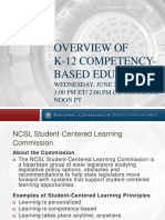 NCSLOverview K-12Competency 31394 PDF