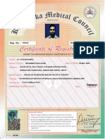 KMC Registration Certificate