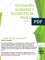 Incidentes y Accidentes (Presentación)