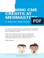 Earning Cme Credits at Medmastery: A Step-By-Step Guide