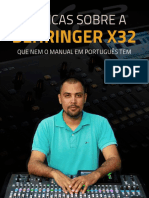 05 Dicas Sobre A Behringer X32 Que Nem o Manual em Portugues Tem PDF