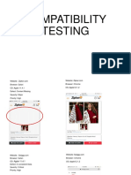 COMPATIBILITY TESTING - Mini Project