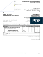 Tax Invoice/Bill of Supply/Cash Memo: (Original For Recipient)