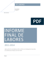 Informe Final de Labores Rusia Mario Fernandez Silva