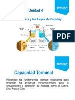 Unidad 4. Electrolisis y Las Leyes de Faraday