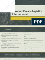 Introducción a La Logística Internacional