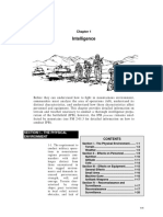 Intelligence: Section I - The Physical Environment