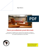 Nuevo Procedimiento Penal Abreviado