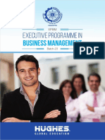 Executive Programme In: Business Management