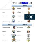 Horarios Torneo Vera