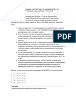 Políticas Educacionais e Estrutura e Organização Da Educação Básica Atividade Para Avaliação Semana 5