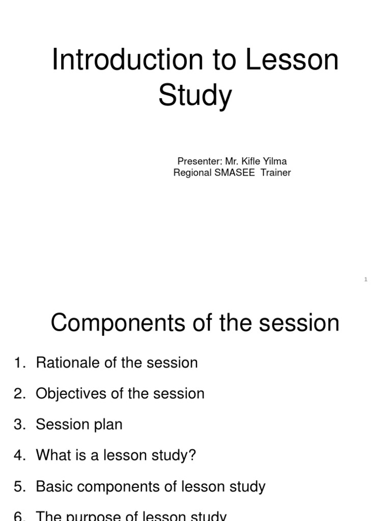 Understanding Lesson Study Approach | PDF | Teachers | Curriculum