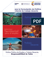 Metodologia Politica Publica de Empleo PDF