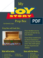 toy story prop box