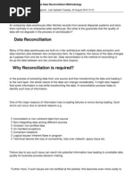 41 Data Reconciliation