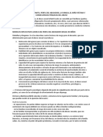 Apuntes EL ABUSO SEXUAL INFANTIL: PERFIL DEL ABUSADOR, LA FAMILIA, EL NIÑO VÍCTIMA Y CONSECUENCIAS PSÍQUICAS DEL ABUSO