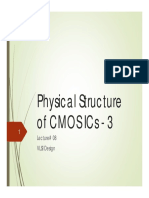 Physical Structure of Cmos Ics - 3: Lecture# 08 Vlsi Design