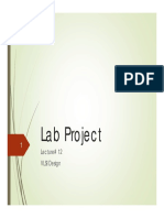 VLSI Lab Project Proposal Deadline