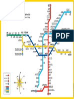 Tehran Urban & Suburban Railway (Metro) Map: Tajrish