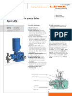 LEWA Ecoflow Variable Eccentric Pump Drive Type LDG: Performance