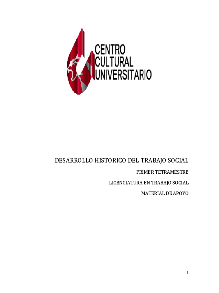 Desarrollo Historico Del Trabajo Social PDF | PDF | Trabajo Social