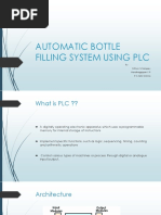 Automatic Bottle Filling System Using PLC: By: Mithun M Sanjeev Nandhagopan K R R S Abhi Krishna