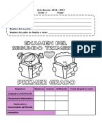 Examen 1 Ero Grado 2 Do Trimestre MEEP