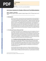 Download Cell Culture Systems for Studies of Bone and Tooth Mineralization by Jorge Francisco Caros Lara SN40664444 doc pdf
