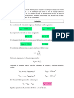 Ejercicios Solubilidad de Gases en Líquidos