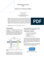 Informe 9 Proteccion Catodica