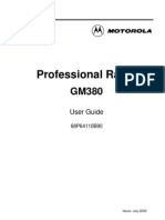 Userguide Motorola Gm380