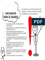 Reglas ortografia