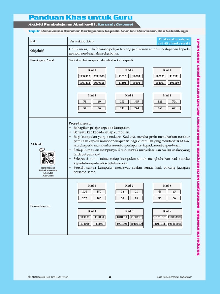 Jawapan Buku Latihan Ask Tingkatan 2