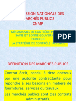 Commission Nationale Des Marchés Publics CNMP