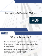 Perception Decision Making