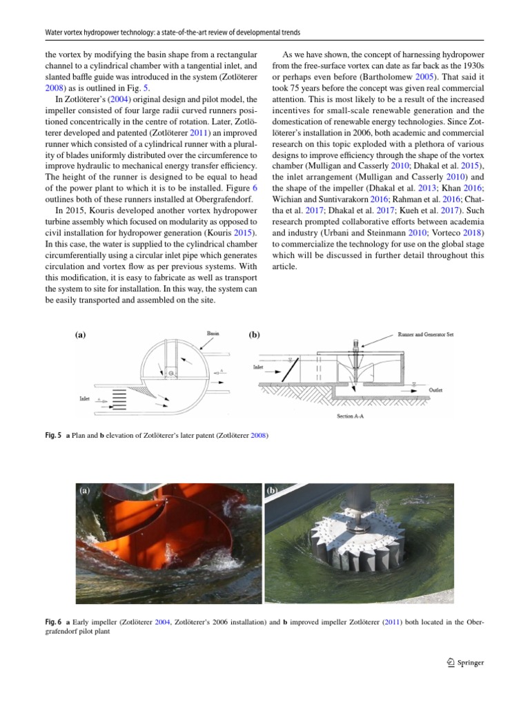 Vortex Hydropower: Trends & Insights | PDF | Vortices | Turbine