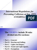 International Regulations For Preventing Collisions at Sea, 1972 (Colregs)