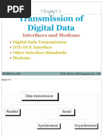 Transmission of Digital Data: Interfaces and Modems