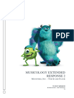 Monsters Inc. Analysis