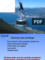 7 and 8 strand ropes applications in ropeways