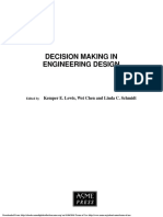 (Design and Manufacturing) Schmidt, Linda C. - Chen, Wei - Lewis, Kemper E - Decision Making in Engineering design-ASME Press (2006) PDF
