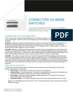 Connectrix Ds-6600B Switches: DS-6600B 32Gb/s Fibre Channel Switch Models