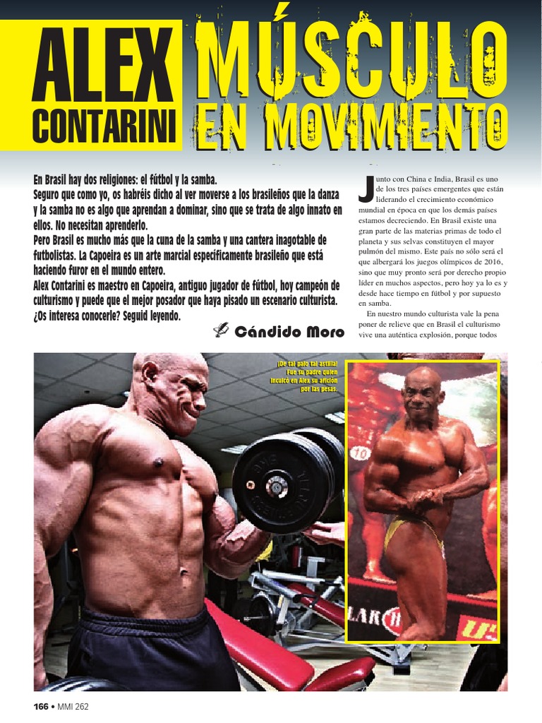 Alex Contarini: Culturismo y Capoeira | PDF | Brasil | Asociación de Futbol