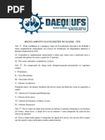 Regulamento Das Eleições Do Daeqi