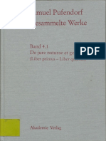Gesammelte Werke Band 4 1 de Jure Naturae Et Gentium Liber Primus Liber Quartus PDF