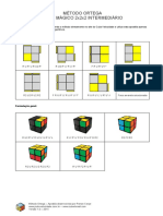 Apostila Metodo Ortega Cubo Magico 2x2x2 Intermediario PDF