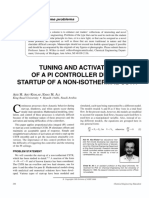 Tuning and activation of a PI controler during startup of a non-isothermal cstr.pdf
