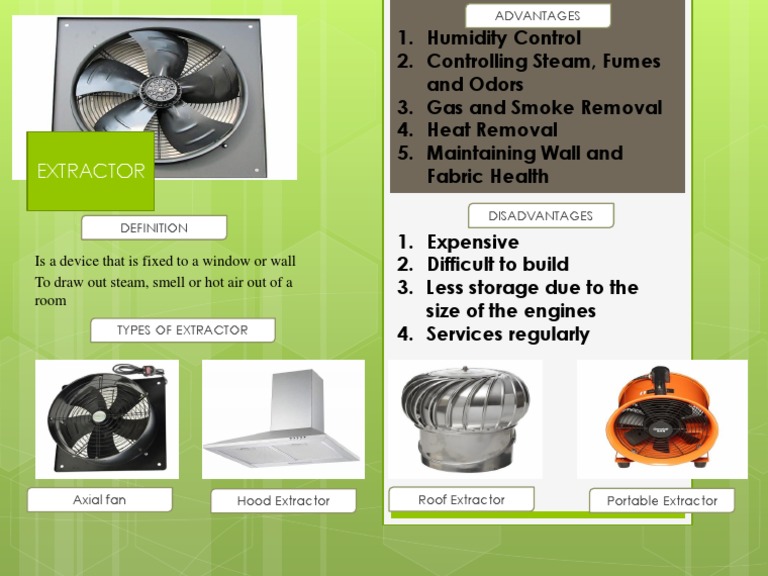 Extractor Types and Benefits | PDF