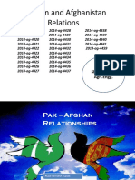 Pakistan and Afghanistan Relations: Section-4B2 Agri - Engg