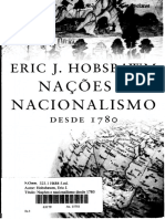 Texto 10 (OPCIONAL), 17 e 24 de setembro. A nação como novidade (Nações e nacionalismo, Eric Hobsbawm).pdf